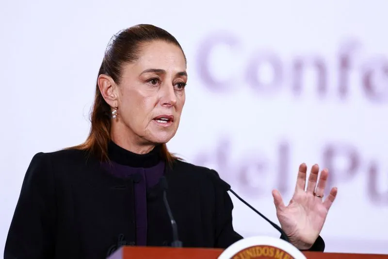 México não é colônia: Sheinbaum responde a Trump após mapa com bandeira dos EUA